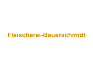 Metzgerei Fleischerei-Bauerschmidt Logo