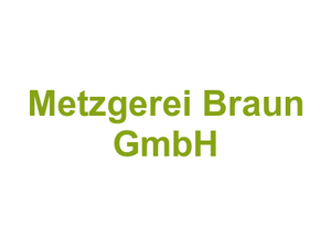 Metzgerei Braun  GmbH Logo