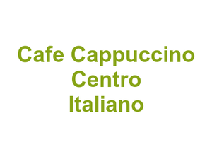 Cafe Cappuccino Centro Italiano Logo