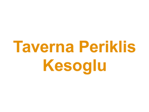 Taverna Periklis Kesoglu Logo