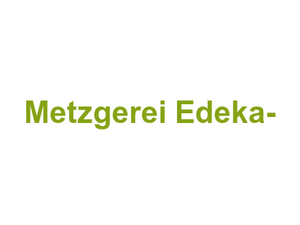 Metzgerei Edeka- Logo