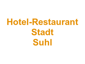 Hotel-Restaurant Stadt Suhl Logo