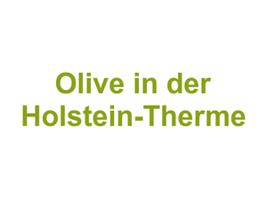 Olive in der Holstein-Therme Logo