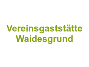 Vereinsgaststätte Waidesgrund Logo