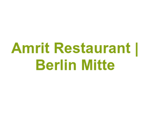 Amrit Restaurant | Berlin Mitte Logo