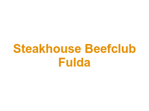 Steakhouse Beefclub Fulda Logo