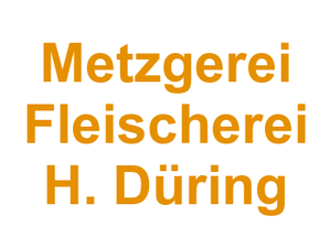 Metzgerei Fleischerei H. Düring Logo