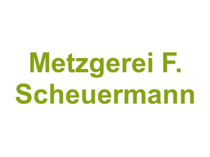 Metzgerei F. Scheuermann Logo