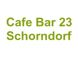Cafe Bar 23 Schorndorf Logo