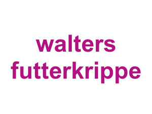 walter's futterkrippe Logo