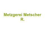 Metzgerei Metscher R. Logo