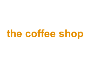 the coffee shop Logo