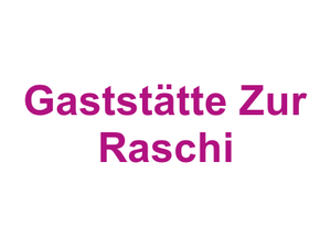 Gaststätte Zur Raschi Logo