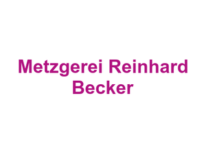 Metzgerei Reinhard Becker Logo