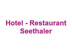 Hotel - Restaurant Seethaler Logo