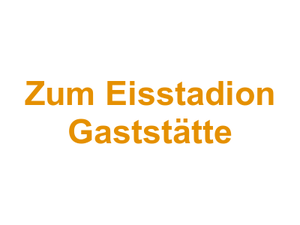 Zum Eisstadion Gaststätte Logo
