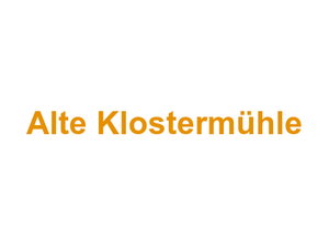 Alte Klostermühle Logo