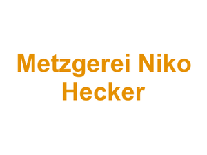 Metzgerei Niko Hecker Logo