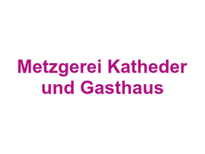 Metzgerei Katheder  und Gasthaus Logo