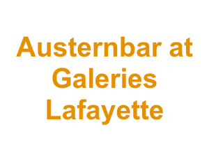Austernbar at Galeries Lafayette Logo