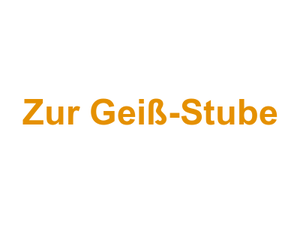 Zur Geiß-Stube Logo