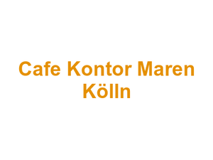 Cafe Kontor Maren Kölln Logo