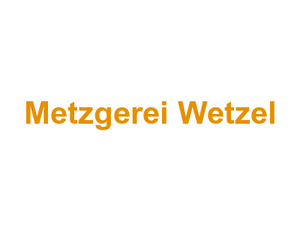 Metzgerei Wetzel Logo