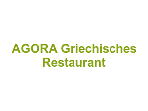 AGORA Griechisches Restaurant Logo