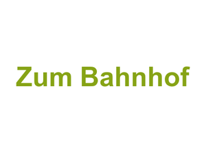 Zum Bahnhof Logo