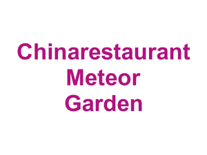 Chinarestaurant Meteor Garden Logo