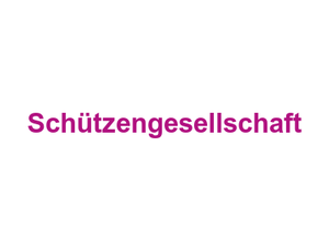 Schützengesellschaft Logo