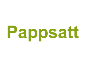 Pappsatt Logo