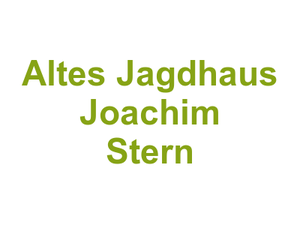 Altes Jagdhaus Joachim Stern Logo