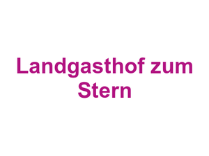 Landgasthof zum Stern Logo