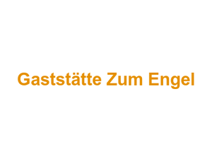 Gaststätte Zum Engel Logo
