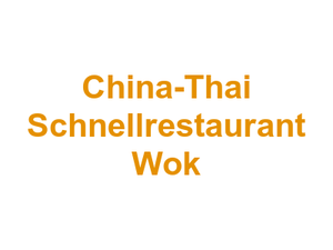China-Thai Schnellrestaurant Wok Logo