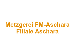 Metzgerei FM-Aschara Filiale Aschara Logo