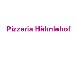 Pizzeria Hähnlehof Logo