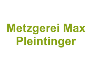 Metzgerei Max Pleintinger Logo