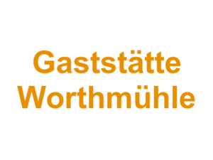 Gaststätte Worthmühle Logo