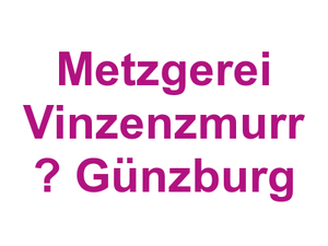 Metzgerei Vinzenzmurr  – Günzburg Logo