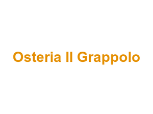 Osteria Il Grappolo Logo
