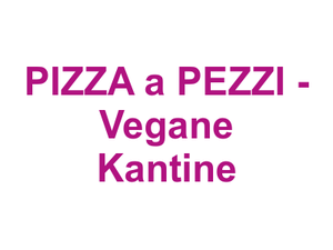 PIZZA a PEZZI - Vegane Kantine Logo