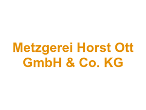 Metzgerei Horst Ott  GmbH & Co. KG Logo