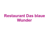 Restaurant Das blaue Wunder Logo