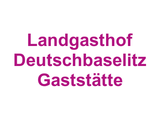 Landgasthof Deutschbaselitz Gaststätte Logo