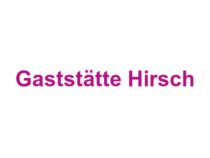 Gaststätte Hirsch Logo
