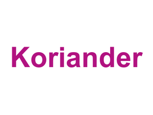 Koriander Logo