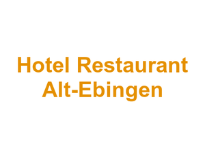 Hotel Restaurant Alt-Ebingen Logo
