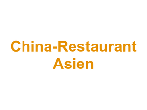 China-Restaurant Asien Logo